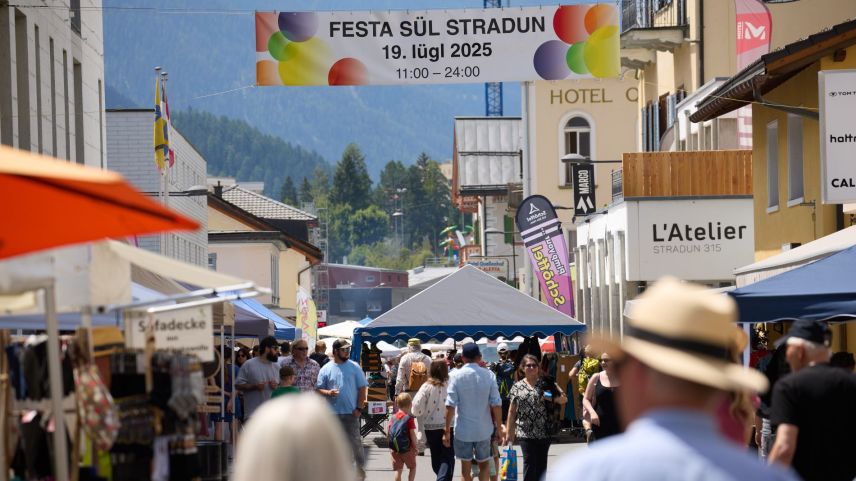 La Festa sül Stradun es statta bain visitada e la sporta es statta multifaria (fotografia: Michael Steiner).