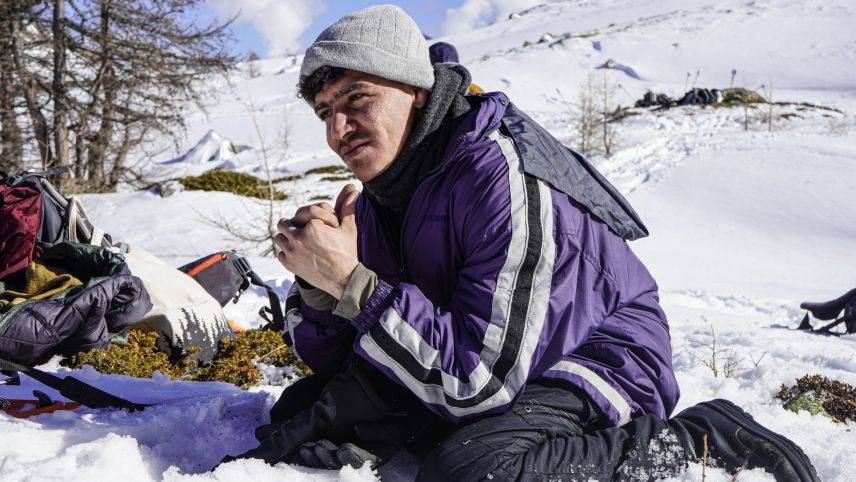 Darsteller Taki Djennane ist selbst über das Mittelmeer nach Europa geflüchtet und ist somit die optimale Besetzung für die Rolle des Youssef.	