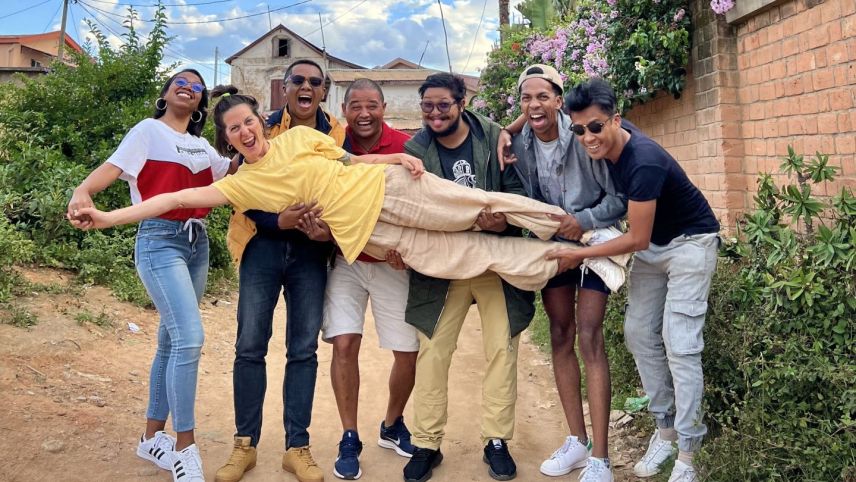 Bibi Vaplan produzierte mit lokalen Musikern den Song «Madagaskar», der das madagassische Lebensgefühl einfängt. (Foto: Magdalena Olkowna)