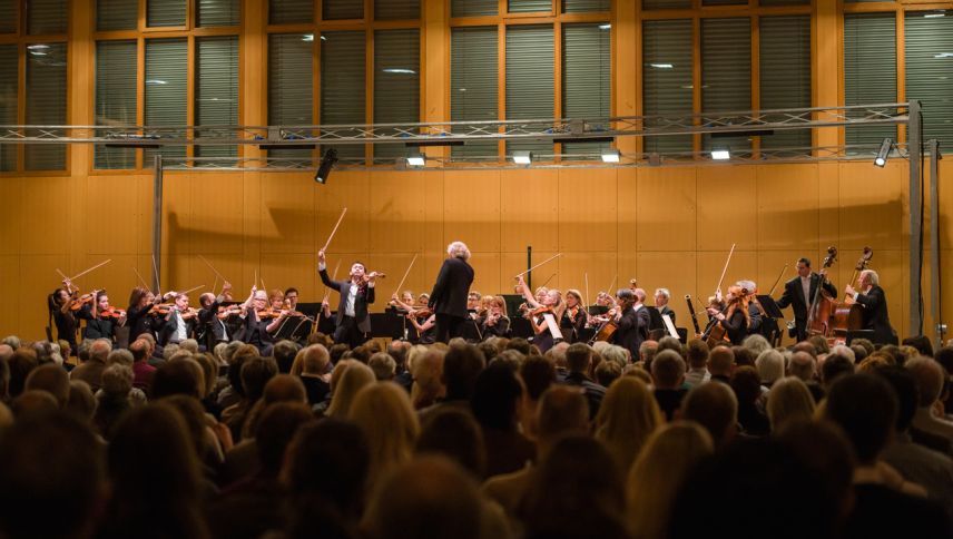 Archivaufnahme des Konzerts der Sinfonia Engiadina 2024 in Celerina. Foto: Dennis Yulov