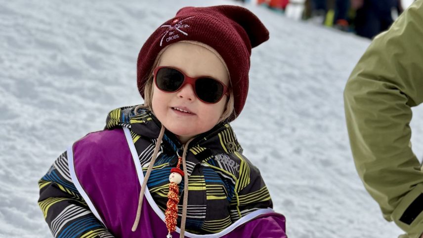 Keine zu klein, ein Fan zu sein. Foto: Fadrina Hofmann