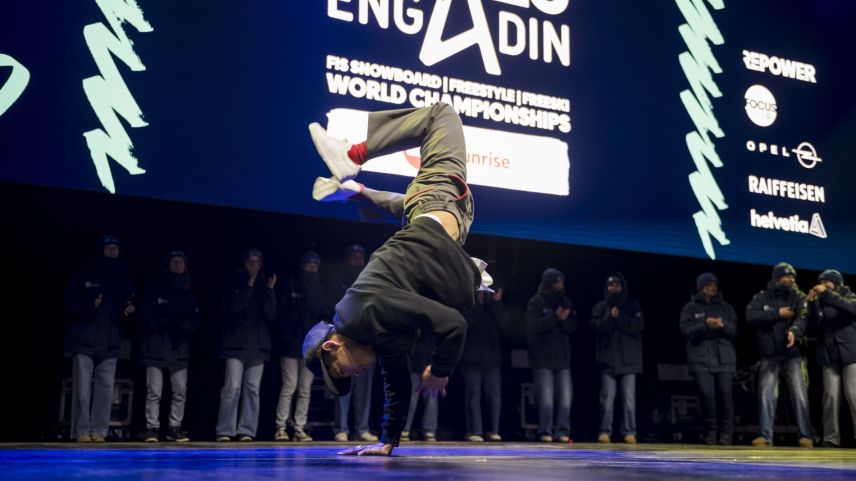 Auch eine Breakdance-Show gehörte zur Opening-Ceremony. 