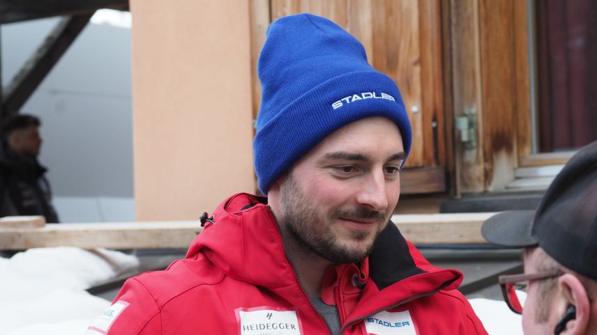 Cédric Follador mit gutem Rennen in Inssbruck. Foto: Engadiner Post