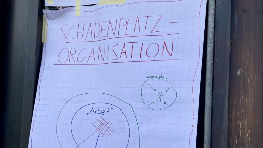 Lernen für den Notfall. Foto: Fadrina Hofmann