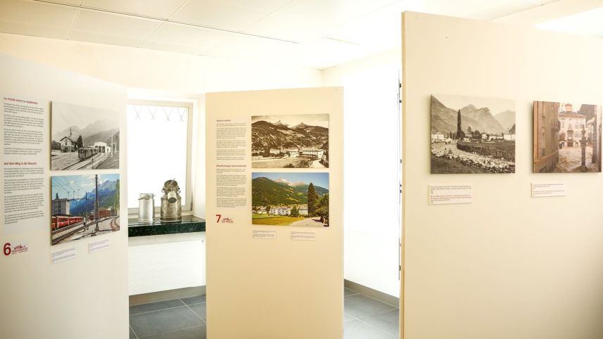 Die Fotoausstellung "Poschiavo wie es war" ist noch bis zum 20. September zu sehen. 