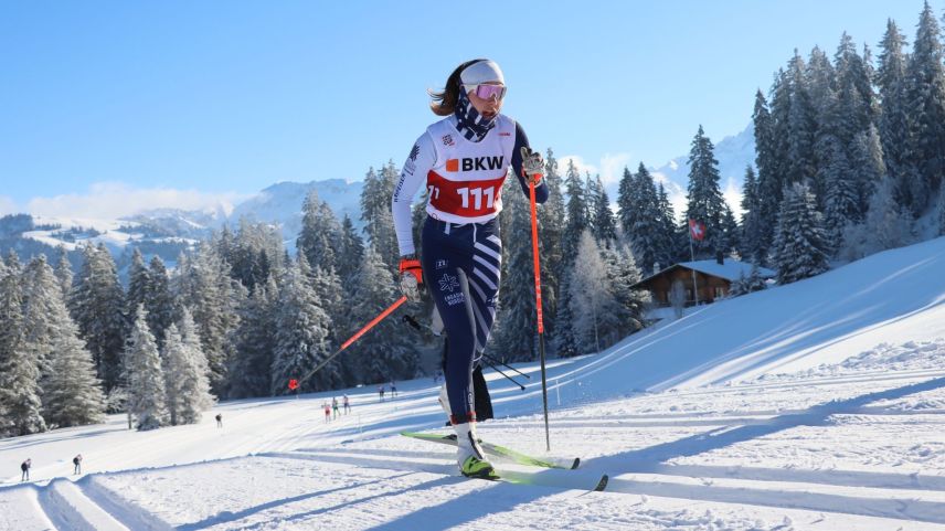 Nina Cantieni, hier bei der Schweizer Meisterschaft, gewinnt Bronze in Georgien Foto: Ladina Cantieni