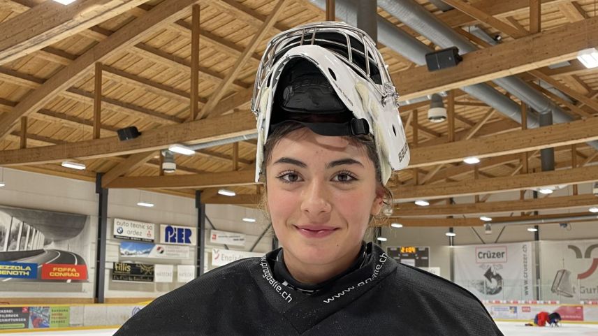 Talina Benderer – la golia talentada da Sent – es eir part da la squadra naziunala da las duonnas U18 (fotografia: Roman Dobler/RTR).