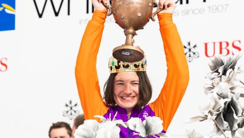 Darf sich nach 2023 zum zweiten Mal die Krone aufsetzen und den Titel ­«Königin des Engadins» nach Hause nehmen: Valeria Selina Walther. Foto: White Turf/Andrea Furger