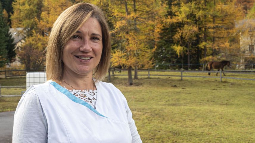 Ilidia Camichel lebt seit 34 Jahren in La Punt Chamues-ch.	Foto: Tiago Almeida