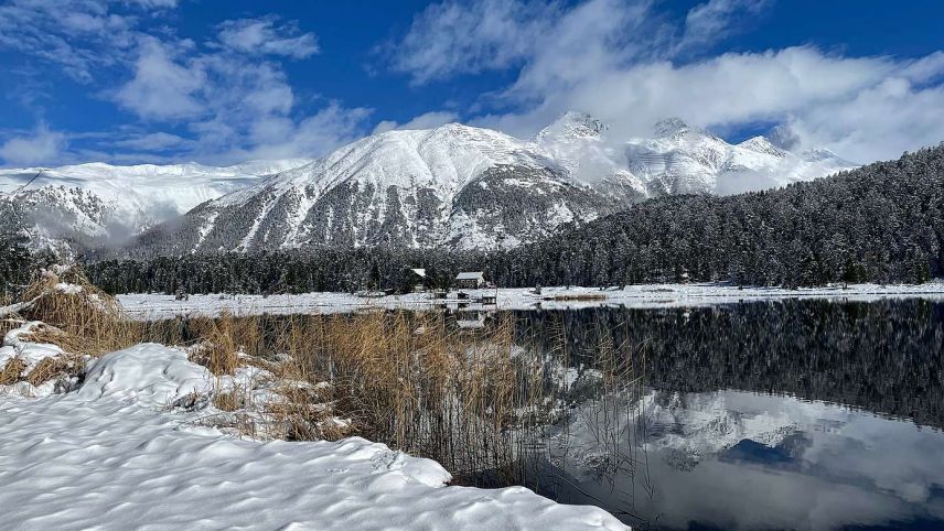 Am 4. November 2022 am Stazersee. Foto: Reto Stifel