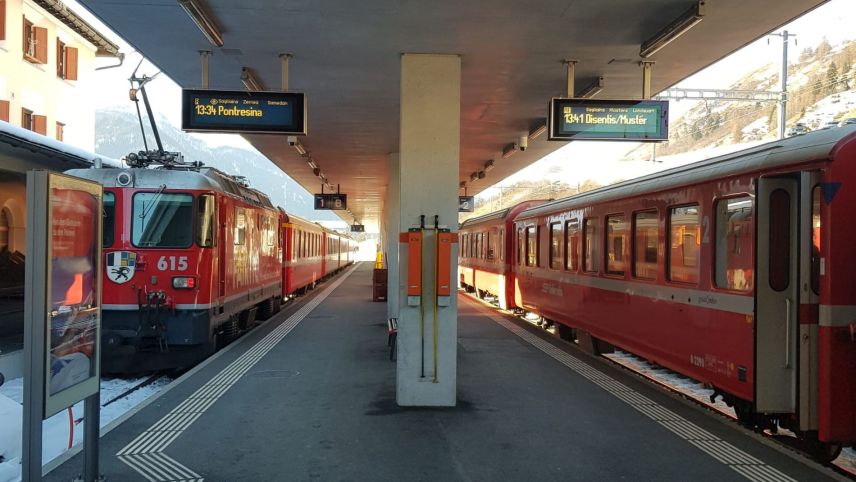 Intant nu riva amo ingün Capricorn a Scuol. A partir da l’on 2023 dessan però eir l’Engiadina e la Surselva profitar dal plü nouv e modern tren da la Viafier retica (fotografia: mad).