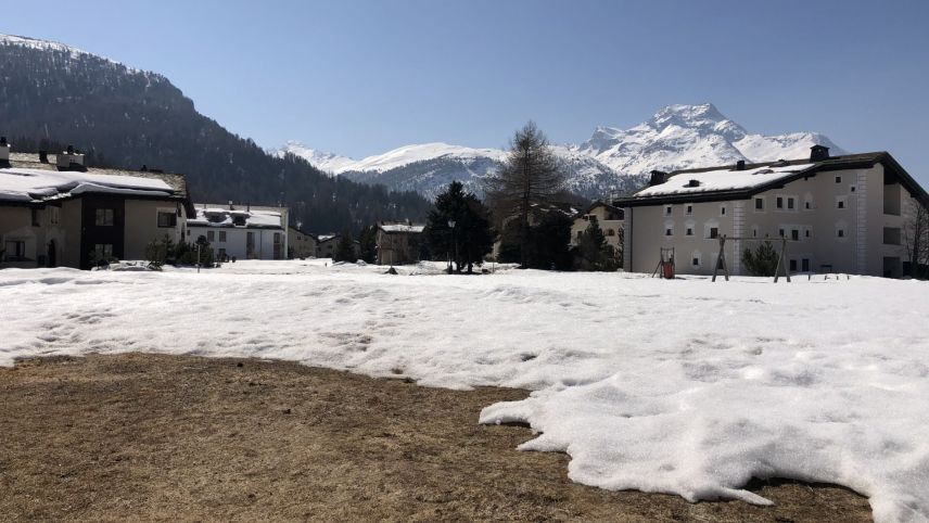 Die Gemeinde Sils verfügt am nordöstlichen Quartierrand von Seglias noch über Baulandreserven, dank denen mittelfristig Erstwohnungen geschaffen werden könnten.        Foto: Marie-Claire Jur