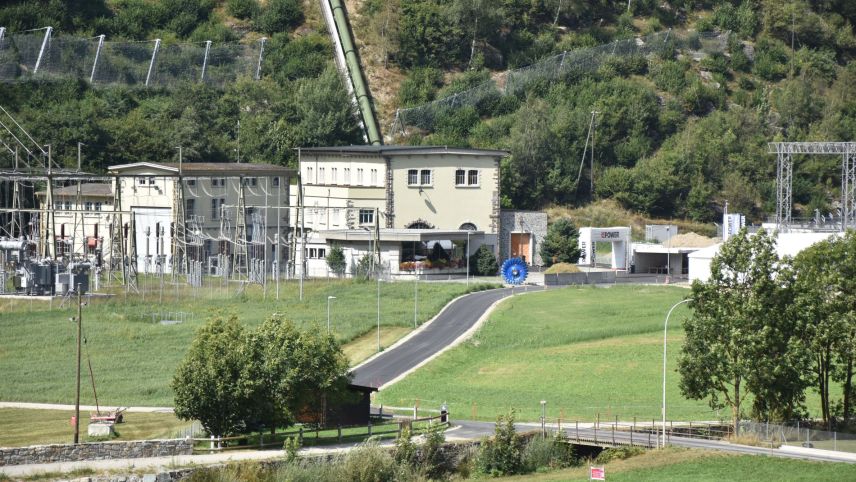 Das 1910 eröffnete Wasserkraftwerk Robbia in Aino wurde von der ­Wasserfassung bis zum Auslauf vollständig erneuert. Fotos: Urs Oskar Keller