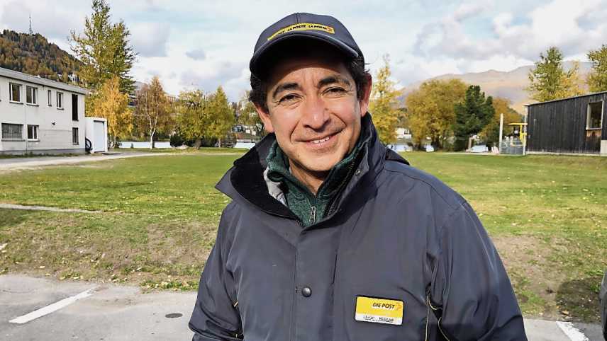 David Millán, Briefträger mit mexikanischen Wurzeln.	Foto: Marie-Claire Jur