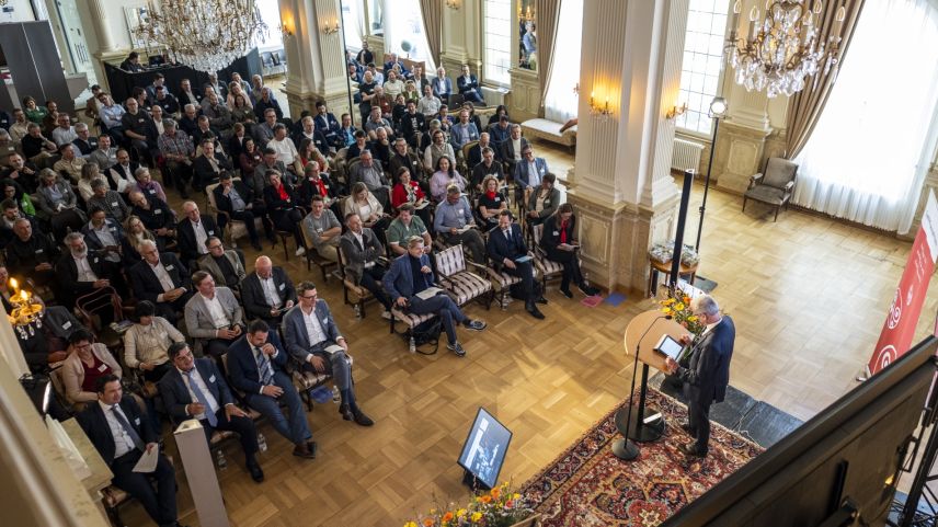 150 Persönlichkeiten aus Gastronomie, Wirtschaft und Politik nahmen an der Delegiertenversammlung teil. Foto: Mayk Wendt/Gastro Graubünden