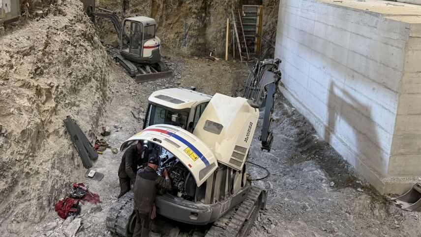 Gewisse Vorarbeiten im Hotel sind bereits gestartet. Foto: Lorenzo Tuena
