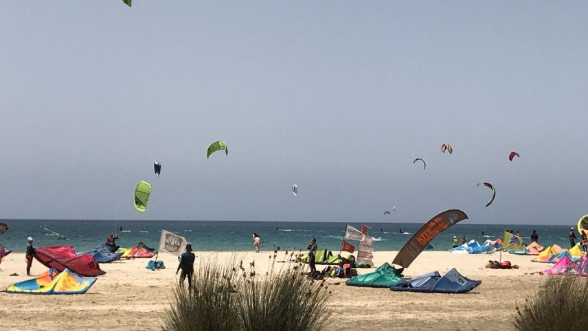 Werden Kites wohl schon bald mit einer Drohne übers Wasser gezogen? Foto: Anne-Marie Flammersfeld