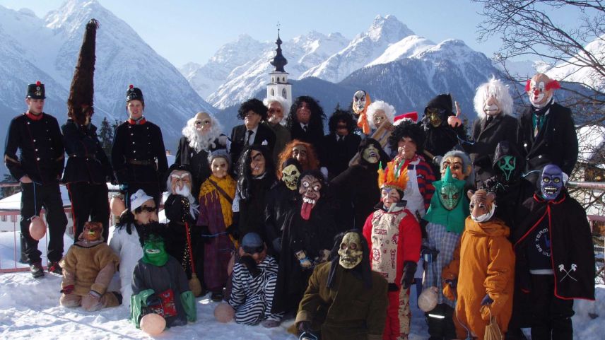 Chalandamarz in Ftan. Foto: Scoula Ftan