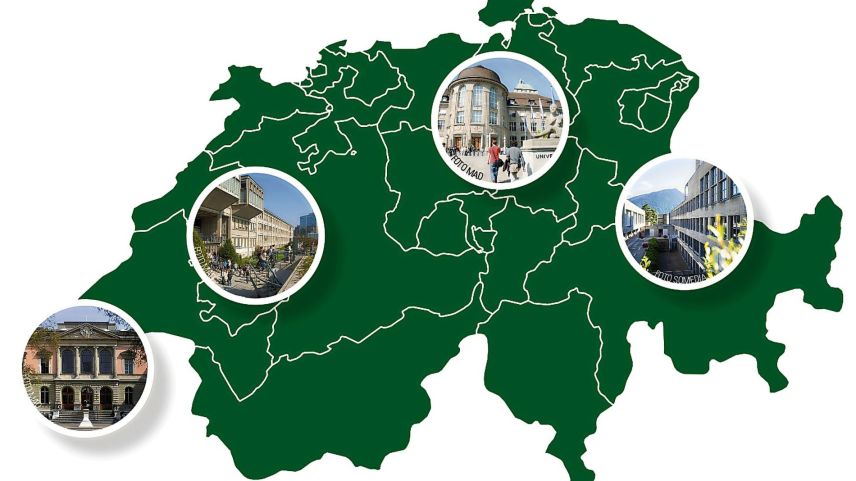 In avrigl decidan las maturandas ed ils maturands ingio chi van a stübgiar. In quatter lös vegna instrui eir in rumantsch (fotografia: mad).