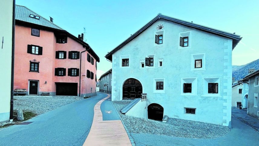 Il concept da trafic da la vschinauncha da Madulain vain realiso a partir da l’an chi vain (fotografia: Martin Camichel)