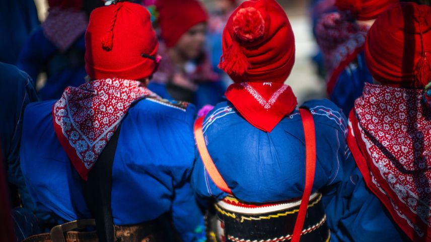 Chalandamarz in der Val Fex. Foto: Katja Meuli