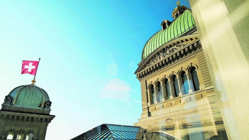 Wer politisiert ab kommendem Herbst unter der Bundeshauskuppe? Diese Frage wird am 22. Oktober anlässlich der eidgenössischen Wahlen beantwortet werden.	 	Foto: Parlamentsdienste/Béatrice Devènes