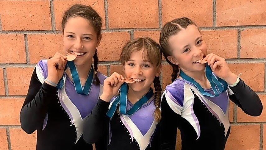 Die in der Kategorie K2 ausgezeichneten Turnerinnen des TZ Engiadina. Foto: z. Vfg. / TZ Engiadina