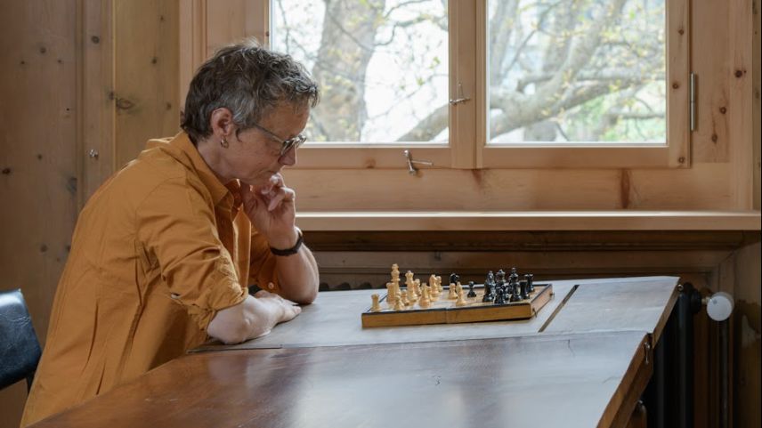 Heute spielt die Ärztin nur noch Schach zum eigenen Vergnügen. Foto. z.Vfg.