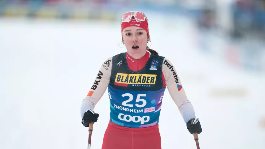 Nadja Kälin zeigt erneut ein starke Leistung an der Nordischen Ski-WM (Foto: Nordic Focus).