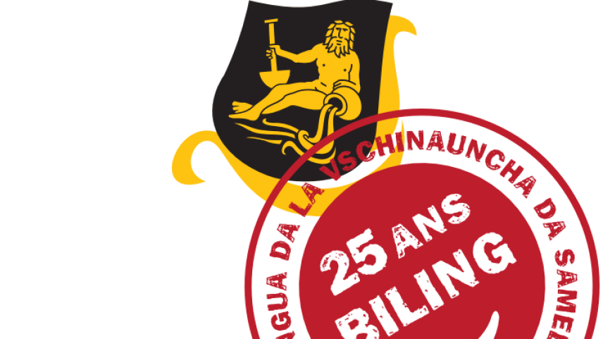 Pel giubileum da 25 ans bilinguited vegnan publichos divers artichels illa Padella, la giazettina ufficiela da la vschinauncha (fotografia: mad).