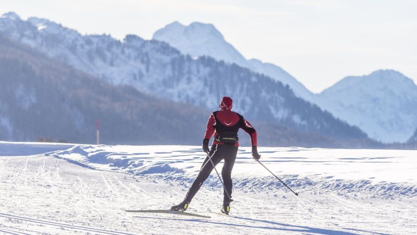 Wir sehen uns nächstes Jahr! Die Loipensaison ist beendet. Archivfoto: Daniel Zaugg