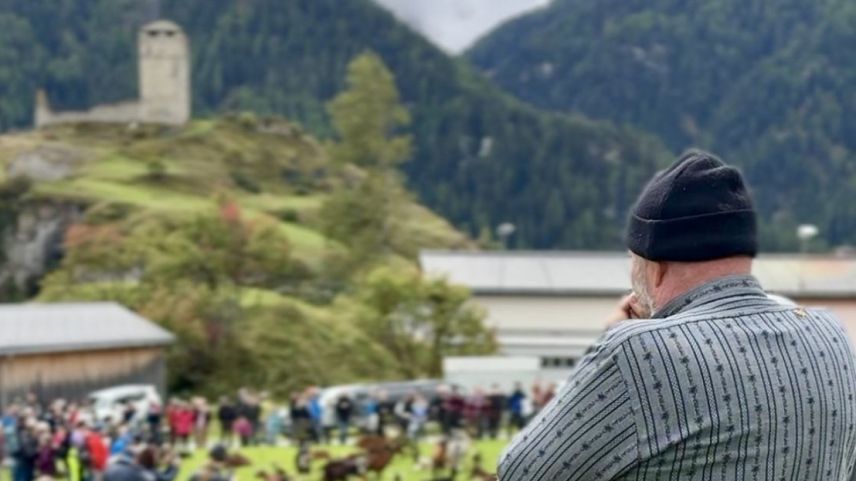 Das Alphorn darf nicht fehlen. Foto: Fadrina Hofmann
