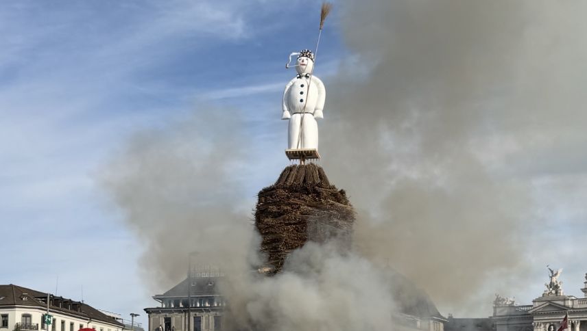 Der Böögg. Foto: Fadrina Hofmann