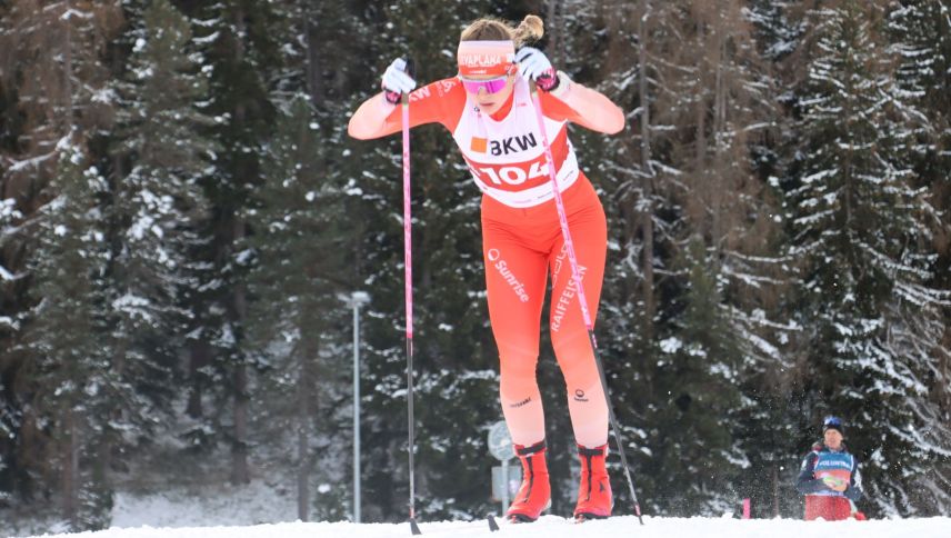 Ilaria Gruber überzeugt mit ihren Leistungen. Foto: Ladina Cantieni