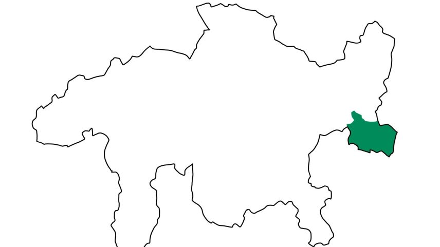 Lamprecht cunter Binkert Becchetti – sco dal 2014 e dal 2018 sarà quai eir ingon la dumonda principala pro las elecziuns in Val Müstair. Per l’unic sez jauer i’l Grond cussagl candidescha eir Guido Mittner (fotografia: FMR)