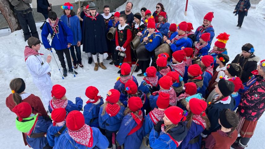 Chalandamarz in Sils. Foto: Andrea Gutgsell