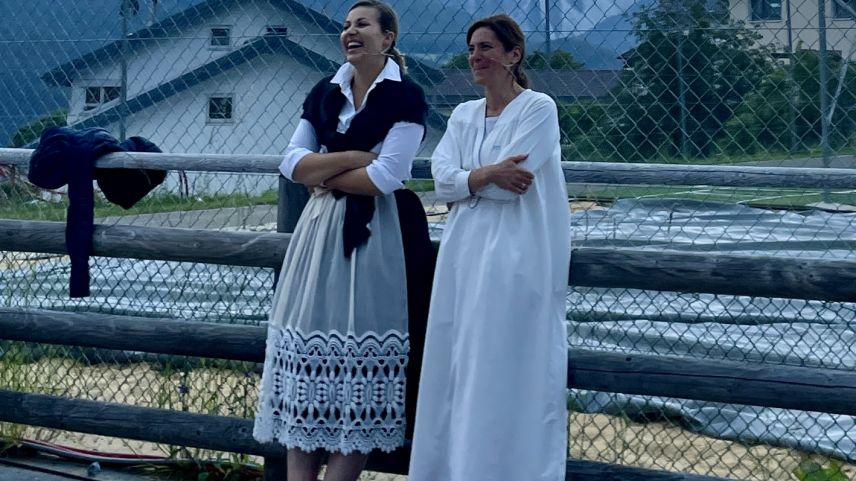 Spettar sülla scena ingio chi's ha üna rolla. fotografia: Fadrina Hofmann