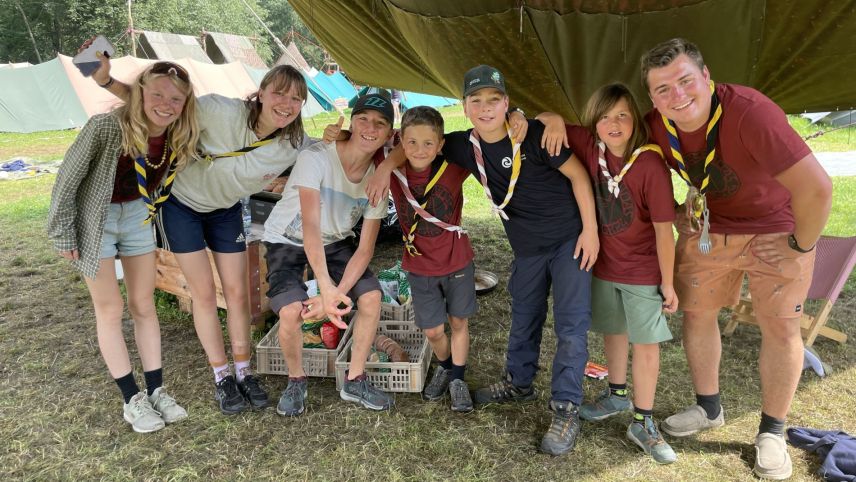 Die Teilnehmenden der Abteilung Battasendas Engiadin'Ota  Foto: Fadrina Hofmann