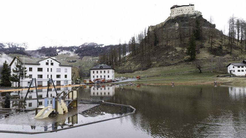 Auch die Chasa Bellavista ist betroffen.  Foto: Pumpiers Pisoc