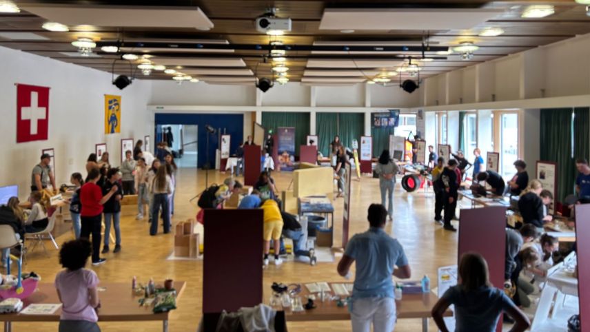 Impressionen der Tischmesse in St. Moritz. Foto: z.Vfg.