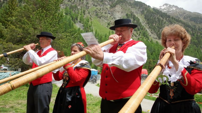 Auch für musikalische Unterhaltung ist gesorgt. Foto: swiss-image.ch/Andy Mettler