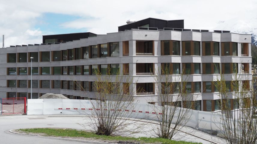 Das Pflegezentrum Du Lac in St. Moritz. Foto: Reto Stifel