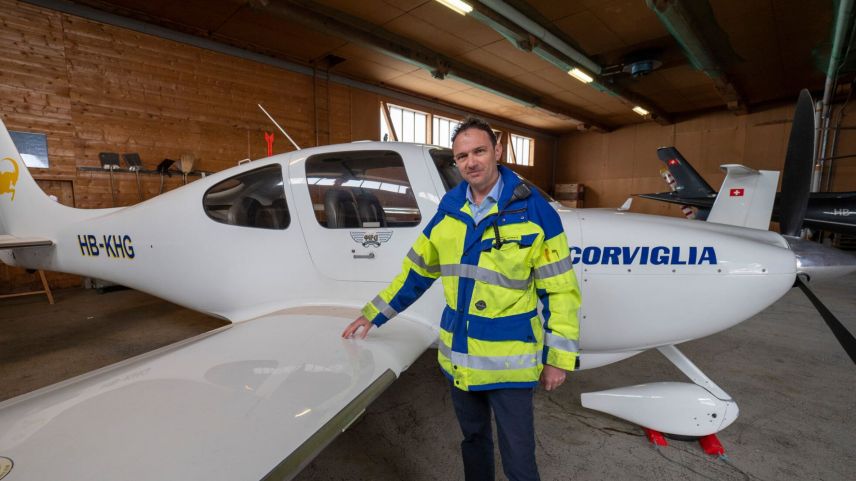 Ob der amtierende Gemeindepräsident Christian Jott Jenny (rechts) wieder kandidiert, ist noch offen. Seine Kandidatur bereits bekannt gegeben hat Martin Binkert von «Die Mitte». Foto: Daniel Zaugg