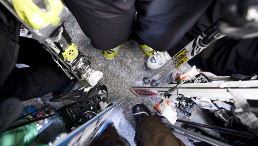 Ab in die Bündner Berge, auf zum Skifahren. Foto: Bergbahnen Graubünden 