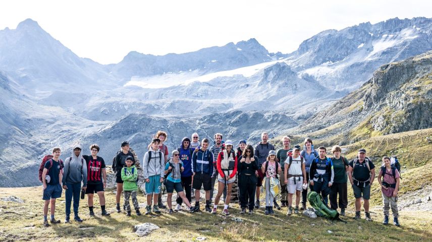 Für die Schülerinnen und Schüler ging es zu Anfang des Schuljahres hoch hinaus. Fotos: Mayk Wendt
