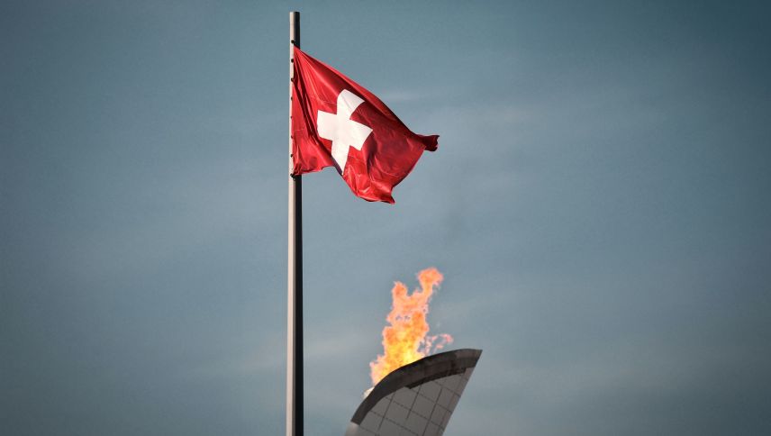 Nach 1928 und 1948 möchte die Schweiz 2038 erneut Olympische Winterspiele austragen, unter anderem im Engadin. Foto: Keystone, Laurent Gillieron