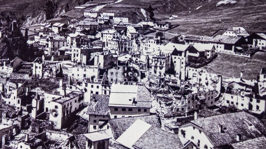 ent davo il grond fö dals 8 gün 1921 (fotografia: mad).