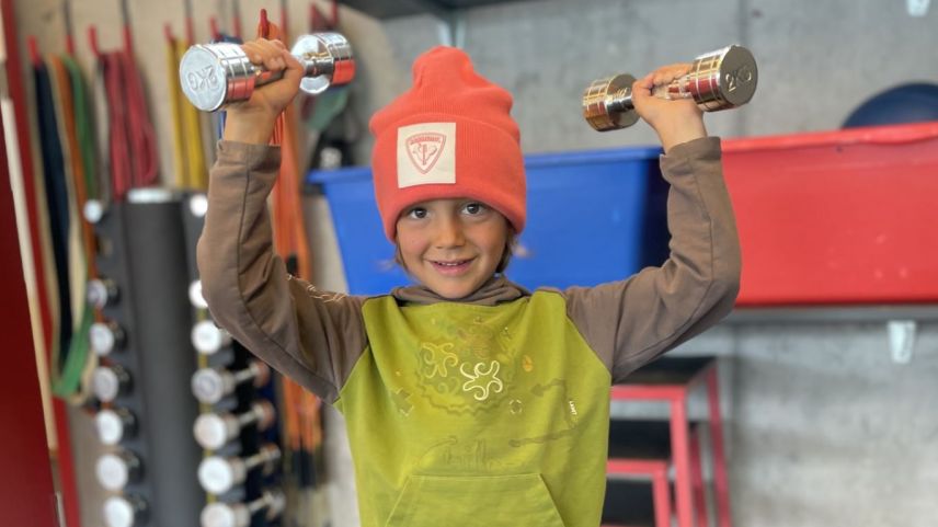 Keiner zu klein, ein Bodybuilder zu sein. Foto: Fadrina Hofmann