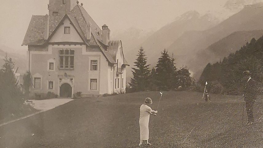Der Golfplatz wurde ursprünglich  für die Kurgäste der Hotels in Vulpera angelegt. Foto: z.V.g.