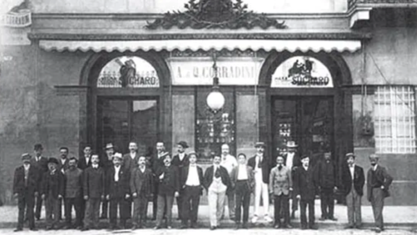 Bar Corradini in Livorno (1835 gegründet). Foto: z.Vfg.
